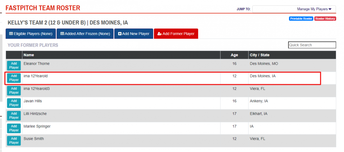 USSSA United States Specialty Sports Association